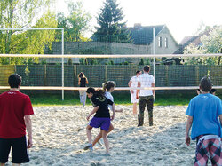 Immer wieder ein Highlight: Beachvolleyball