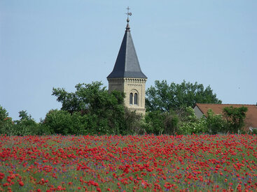 Die alte Dorfkirche von Schönfließ